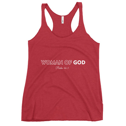 Woman of God Racerback Tank