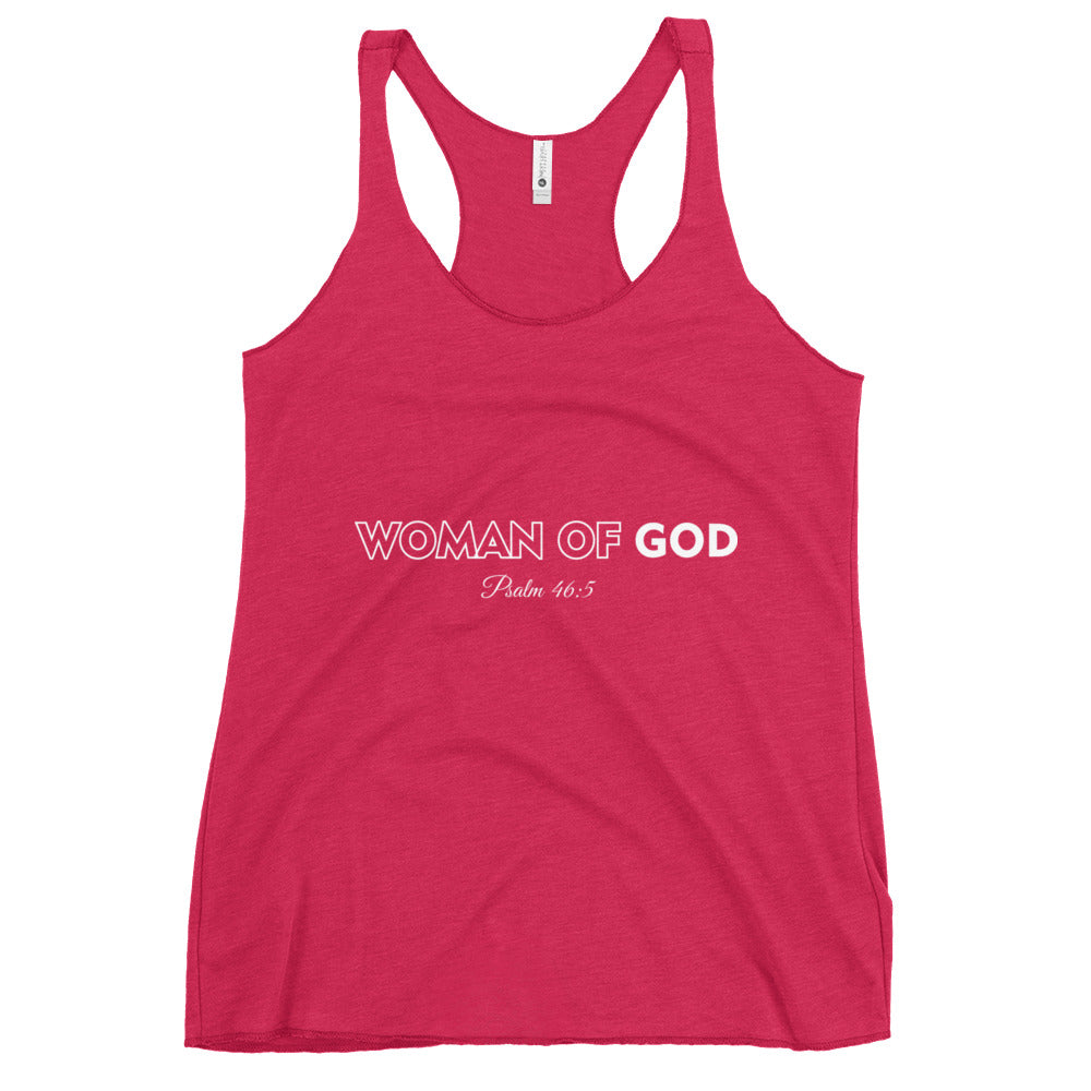 Woman of God Racerback Tank