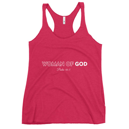 Woman of God Racerback Tank