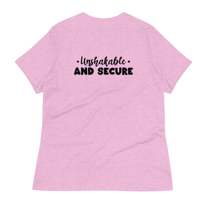 Unshakable and Secure Women's Relaxed T-Shirt