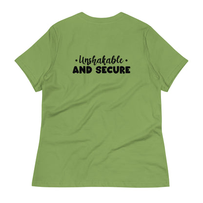 Unshakable and Secure Women's Relaxed T-Shirt