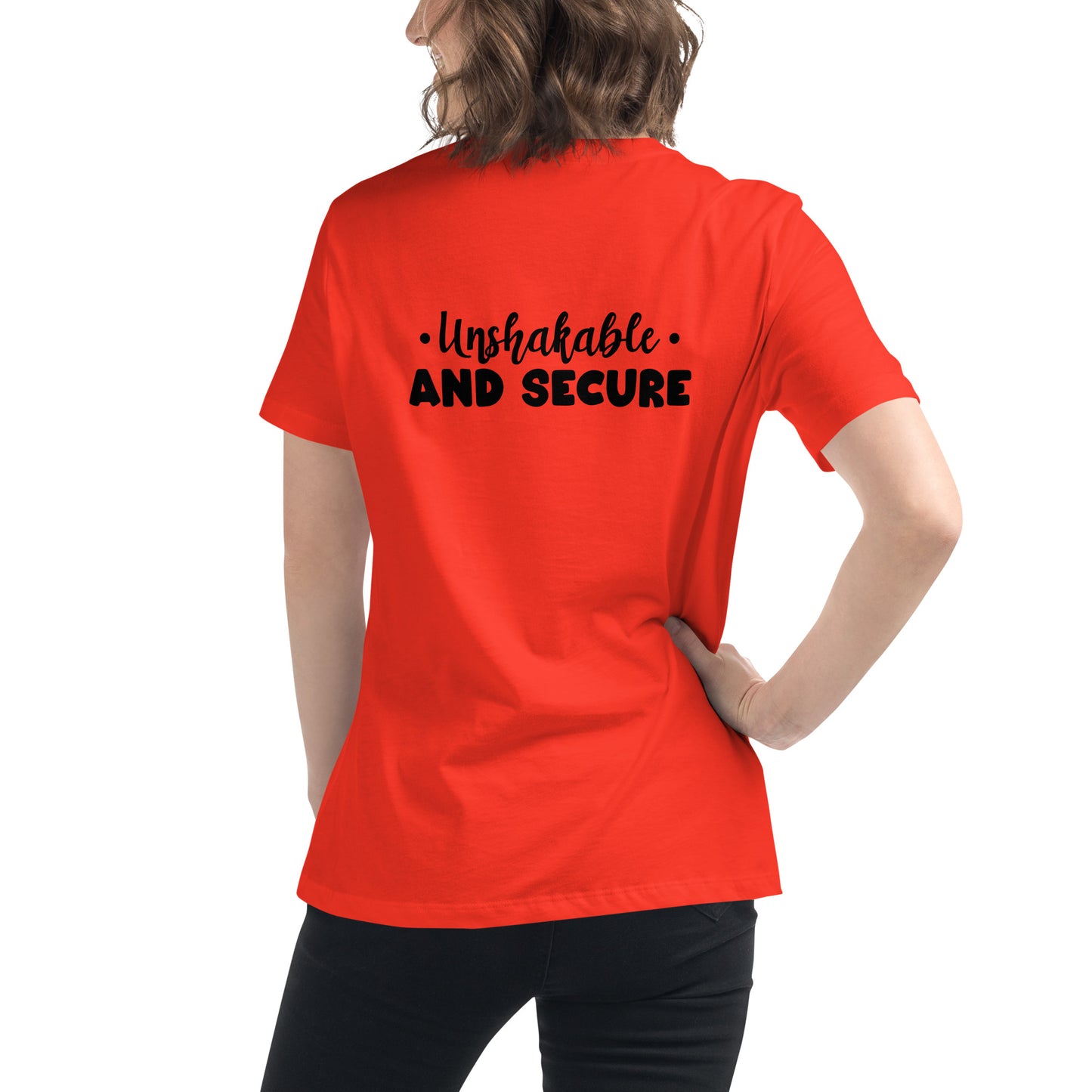 Unshakable and Secure Women's Relaxed T-Shirt